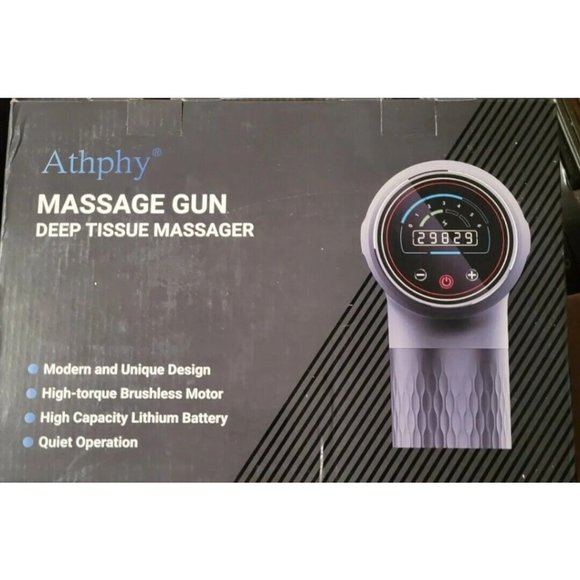 Athphy Other - Athphy Massage Gun Deep Tissue,Pain Relief,6 Heads,6 Speeds,Gym Office Home